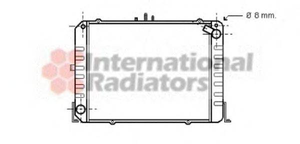 Радиатор, охлаждение двигателя GERI 29292