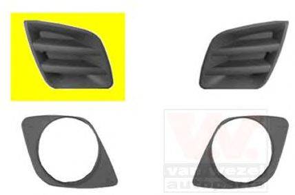 Решетка вентилятора, буфер VAN WEZEL 5471592