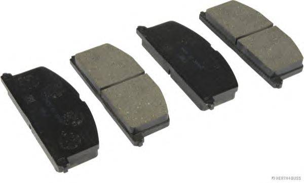 Комплект тормозных колодок, дисковый тормоз HERTH+BUSS JAKOPARTS J3602062