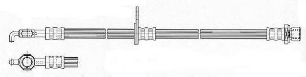 Тормозной шланг FERODO FHY2610