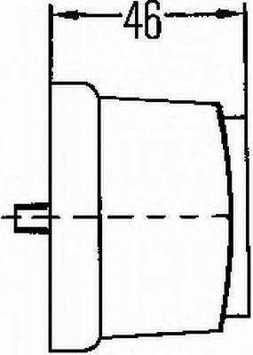 Боковой габаритный фонарь HELLA 2PS 996 112-081