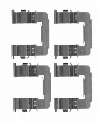 Комплектующие, колодки дискового тормоза MINTEX MBA1742