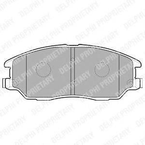 Комплект тормозных колодок, дисковый тормоз HP (ZEBRA) 7633