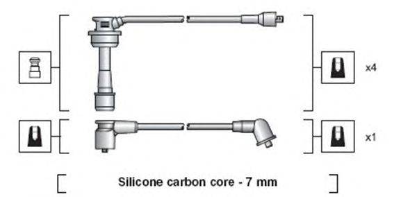 Комплект проводов зажигания MAGNETI MARELLI 941318111098