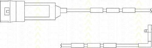 Сигнализатор, износ тормозных колодок TRISCAN 8115 24009