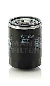Масляный фильтр MANN-FILTER W6106