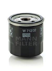 Масляный фильтр MANN-FILTER W71232
