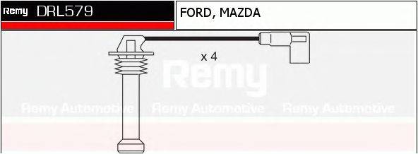 Комплект проводов зажигания DELCO REMY DRL579