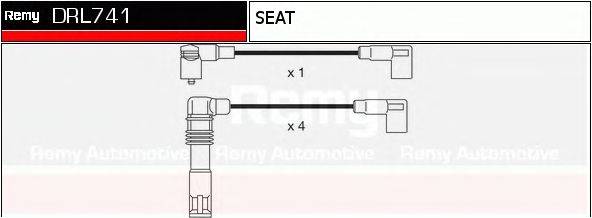 Комплект проводов зажигания DELCO REMY DRL741