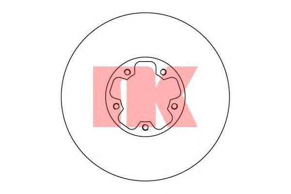 Тормозной диск NK 312554