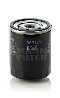 Масляный фильтр MANN-FILTER W 712/54
