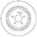 Тормозной диск MAPCO 15793