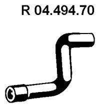 Труба выхлопного газа EBERSPÄCHER 04.494.70
