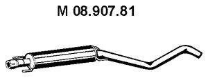 Средний глушитель выхлопных газов EBERSPÄCHER 08.907.81
