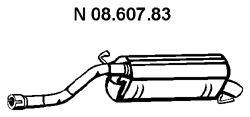 Глушитель выхлопных газов конечный EBERSPÄCHER 08.607.83