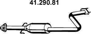 Средний глушитель выхлопных газов ASSO 13003