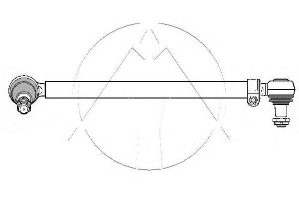 Продольная рулевая тяга SIDEM 6136