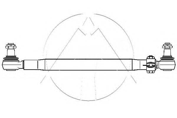 Продольная рулевая тяга SIDEM 625234