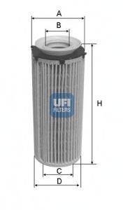 Масляный фильтр UFI 2509600