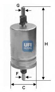 Топливный фильтр UFI 3151000