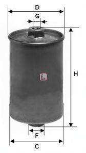 SOFIMA (НОМЕР: S 1507 B) Топливный фильтр