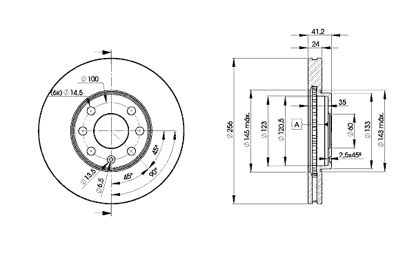Тормозной диск ICER 78BD7879