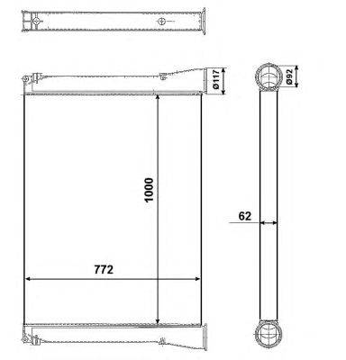 Интеркулер NRF 309357