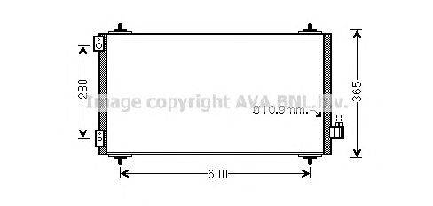 Конденсатор, кондиционер AVA QUALITY COOLING CN5271