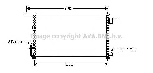 Конденсатор, кондиционер AVA QUALITY COOLING DN5332