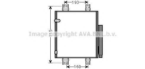 Конденсатор, кондиционер AVA QUALITY COOLING DU5062