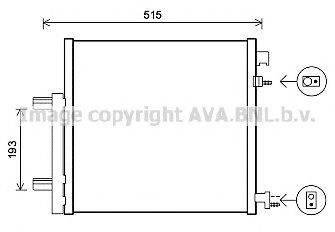 Конденсатор, кондиционер AVA QUALITY COOLING DW5140