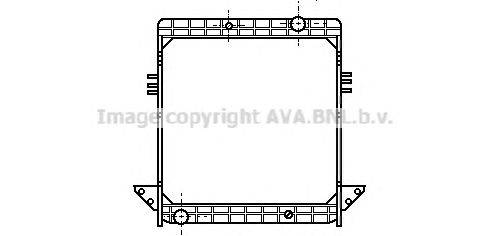 Радиатор, охлаждение двигателя AVA QUALITY COOLING IV2025