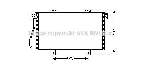 Конденсатор, кондиционер AVA QUALITY COOLING RT5352