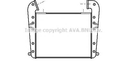 Интеркулер AVA QUALITY COOLING SC4011