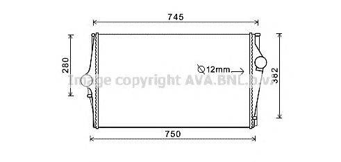 Интеркулер AVA QUALITY COOLING VOA4151