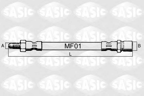 Тормозной шланг SASIC SBH6284