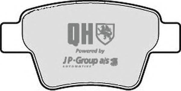 Комплект тормозных колодок, дисковый тормоз JP GROUP BP1675