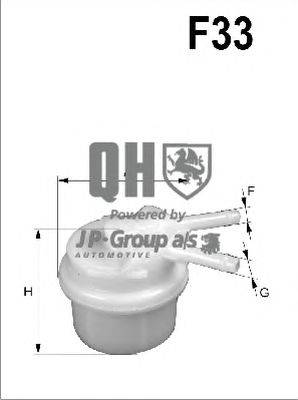Топливный фильтр JP GROUP QFF0135