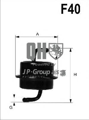 Топливный фильтр JP GROUP WF8209