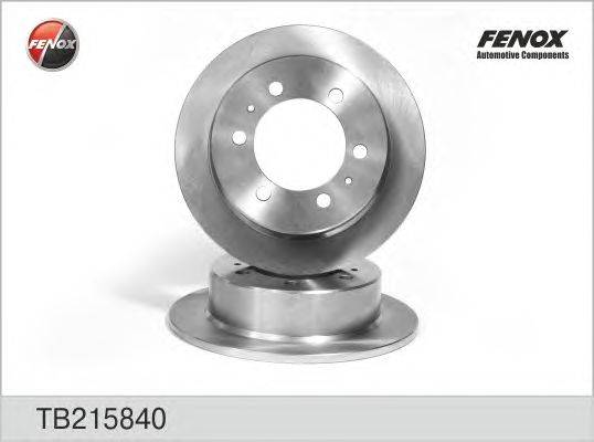 Тормозной диск FENOX TB215840