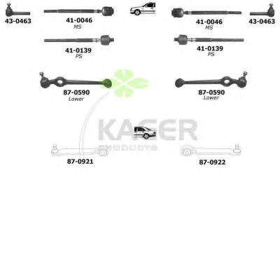 Подвеска колеса KAGER 800275