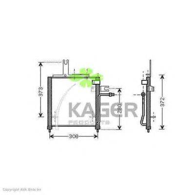 Конденсатор, кондиционер KAGER 94-5247