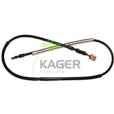 Трос, стояночная тормозная система KAGER 19-0888