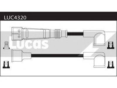 Комплект проводов зажигания LUCAS ELECTRICAL LUC4320