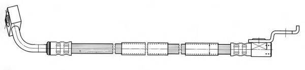Тормозной шланг KAWE 513104