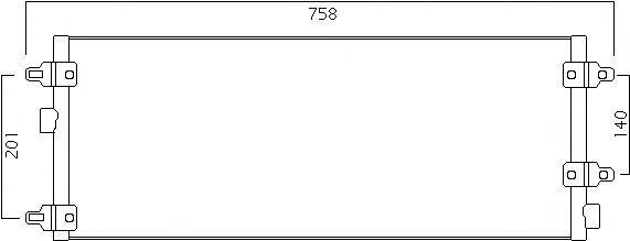 Конденсатор, кондиционер J. DEUS 736M05