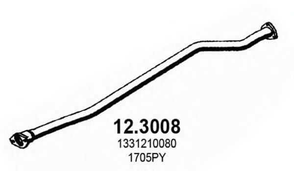 Труба выхлопного газа ASSO 12.3008