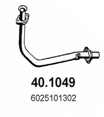 Труба выхлопного газа ASSO 401049