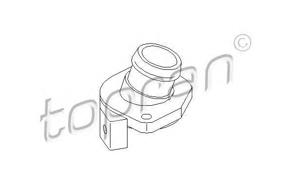 Фланец охлаждающей жидкости TOPRAN 107 306
