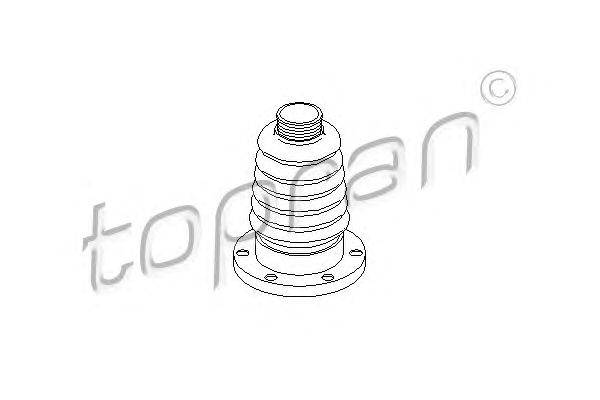 Пыльник, приводной вал TOPRAN 109 250